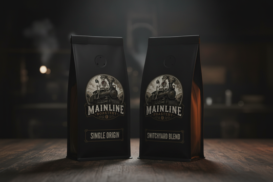 single-origin coffee beans and blended coffee comparison